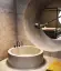 Смеситель для ванны Gessi Origini, на 4 отверстия, с переключателем, изливом, гибким шлангом и душевой лейкой, цвет Warm Bronze Br. PVD