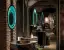 Смеситель для раковины Gessi Sensor Taps, электронный, потолочный, h1600 мм, с кран-фильтром для регулировки температуры и напора, внешняя часть, цвет Chrome