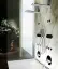 Верхний душ Gessi, 620х200 мм, для настенного крепления, цвет Brass Brushed PVD