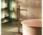 Смеситель для ванны Gessi Origini, напольный, с душевой лейкой, внешняя часть, цвет Finox Brushed Nickel