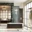 Смеситель для ванны Gessi Venti20, настенный, на 2 позиции с переключателем ванна-душ, подводом воды и держателем лейки, цвет Copper Brushed PVD