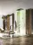 Скрытая часть душевой системы Gessi Colour 300x500 мм, с режимами Тропический ливень, Водопад, Распыление и Хромотерапией, в комплекте пульт управления с держателем, цвет Mirror Steel