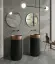 Раковина Gessi, накладная, без перелива, Ø400хh125 мм, цвет Copper Brushed PVD