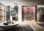 Скрытая часть душевой системы Gessi Afilo 300x500 мм, с режимами Тропический ливень, Водопад, Распыление и Хромотерапией, в комплекте пульт управления с держателем, цвет Matte White