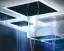 Скрытая часть душевой системы Gessi Afilo 500x500 мм, с режимами Тропический ливень, Водопад, Распыление, с Хромотерапией, в комплекте пульт управления с держателем, цвет Matte White