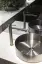 Донный клапан Gessi Total Look, автоматический “Stop&Go”, цвет Steel Brushed