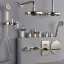 Шланг для душа Gessi Сromalux с коническим соединением, цвет Finox Nickel
