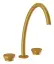 Декоративная вставка Gessi Origini, для ручек смесителя, цвет Glossy Ocra