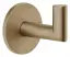 Крючок Gessi Tondo Accessories, настенный, Ø50 мм, цвет Warm Bronze Br. PVD