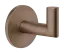 Крючок Gessi Tondo Acceessories, настенный, Ø50 мм, цвет Copper Brushed PVD