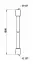 Шланг Darkflex Gessi Technical Accessories L1500 мм, цвет Steel Brushed