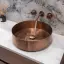 Донный клапан Gessi Technical Accessories, h100хØ72 мм, свободного слива, для раковины без перелива, цвет Copper Brushed PVD