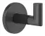 Крючок Gessi Anello, настенный, цвет Matte Black
