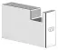 Крючок Gessi Rettangolo, настенный, цвет Chrome