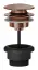 Донный клапан Gessi Total Look, автоматический “Stop&Go”, цвет Copper Brushed PVD