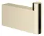 Крючок Gessi Origini, настенный, h46х75 мм, цвет Brass PVD