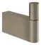 Крючок Gessi Habito, настенный, h56х75 мм, цвет Finox Brushed Nickel