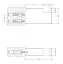 Крючок Gessi Inverso Accessories, настенный, высота 35 мм, цвет Finox Brushed Nickel