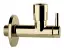 Кран-фильтр под раковину Gessi Technical Accessories, с подводом воды, цвет Brushed Brass PVD