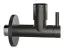 Кран-фильтр под раковину Gessi Technical Accessories, с подводом воды, запорный, цвет Black Metal Brushed PVD
