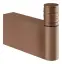 Крючок Gessi Habito Trame, настенный, одинарный, цвет Copper Brushed PVD
