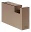 Крючок Gessi Rettangolo, настенный, цвет Copper Brushed PVD