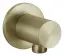 Шланговое подсоединение Gessi316, цвет Brass Brushed PVD