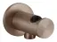 Держатель для душевой лейки Gessi316, с отводом воды, цвет Copper Brushed PVD