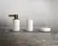 Стакан Gessi Inciso, настольный, ⌀75хh127 мм, цвет Matte White