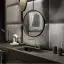 Стакан Gessi Inciso, ⌀75хh127 мм, настольный, цвет Matte Black