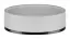 Мыльница Gessi Inciso, настольная, цвет White/Black Metal Brushed PVD