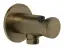 Шланговое подсоединение Gessi, с держателем лейки, цвет Antique Brass