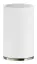 Стакан Gessi Inciso, настольный, ⌀75х127 мм, цвет White/Nickel PVD