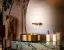 Стакан Gessi Inciso, настольный, ⌀75х127 мм, цвет White/Nickel PVD