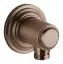 Шланговое подсоединение Gessi Venti20, L-59 мм, цвет Copper Brushed PVD