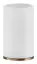Cтакан Gessi Inciso, настольный, ⌀75х127 мм, цвет White/Bronze Brushed