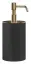 Дозатор Gessi Rilievo, настольный, цвет Black/Warm Bronze Brushed PVD