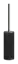 Ёршик Gessi316, напольный, Ø76хh424 мм, цвет Black/Steel Brushed