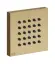Форсунка Gessi Body Jets, боковая, цвет Warm Bronze Brushed PVD