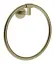 Полотенцедержатель Gessi Anello, настенный, кольцевой, цвет Brushed Brass PVD