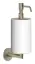 Дозатор Gessi, настенный, белый композитный материал, цвет Finox Brushed Nickel
