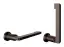 Бумагодержатель Gessi Inciso, настенный, цвет Dark Bronze