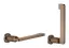 Бумагодержатель Gessi Inciso, настенный, без крышки, цвет Copper Brushed PVD