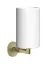 Стакан Gessi Anello настенный, цвет White/Brass Brushed PVD