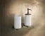 Cтакан Gessi Ingranaggio, настенный, цвет White/Black Metal Brushed PVD