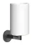 Cтакан Gessi Ingranaggio, настенный, цвет White/Black Metal Brushed PVD