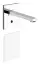 Скрытая часть Gessi Built-in part, для электронного смесителя, удаленного управления, цвет Chrome