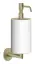 Дозатор Gessi, настенный, белый композитный материал, цвет Brushed Brass PVD