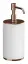 Дозатор Gessi Origini, настольный, Ø75хh199 мм, цвет White/Copper PVD