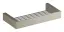 Полка Gessi Rettangolo, настенная, 300хh35 мм, цвет Finox Brushed Nickel